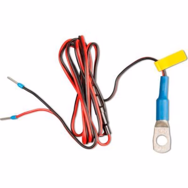 Victron Energy Temperature Sensor for BMV-702/712, Black, Copper Wire